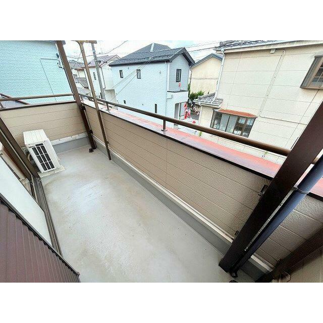 「バルコニー」日当たり良好です