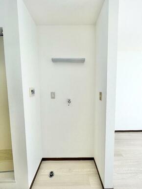 室内洗濯機置き場♪