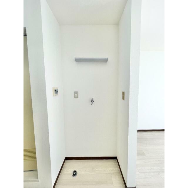 室内洗濯機置き場♪