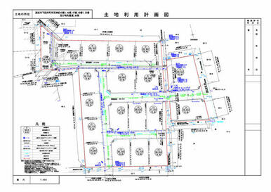 土地利用計画図【リジエルガーデン下田井Ⅱ】