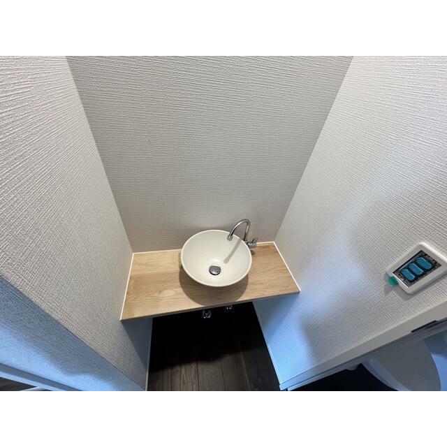 意外と便利なセカンド水栓です。（2号棟）