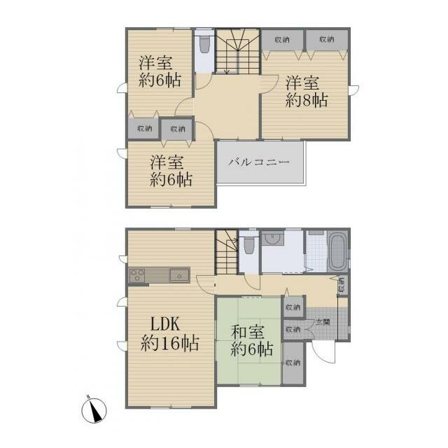 detached 本田町