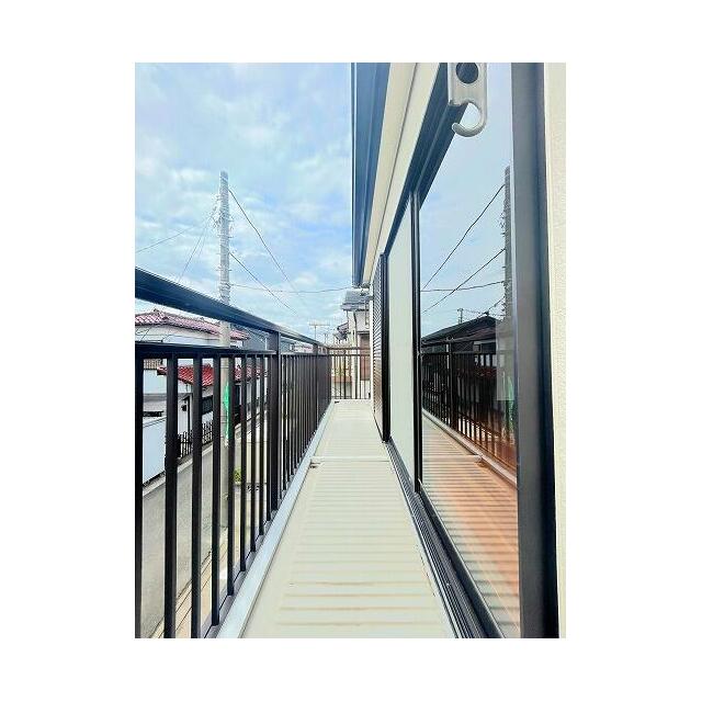 「バルコニー」南西につき陽当たり良好です。