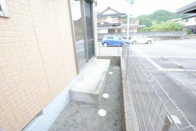 専用庭スペース♪