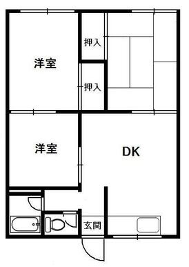 単身の方からファミリーまでオススメ！使い勝手のいい３ＤＫのお部屋です☆