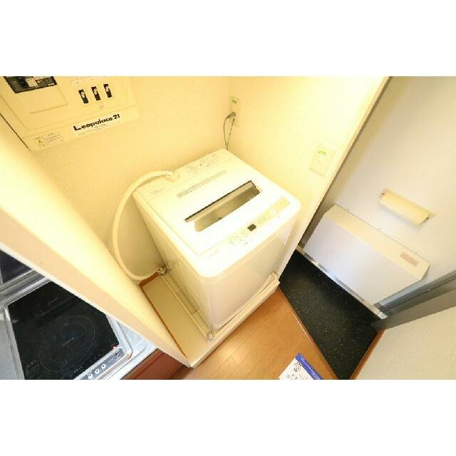 洗濯機完備によりお手軽に引越しが可能！