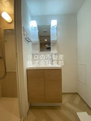 嬉しい洗面台は独立タイプ！