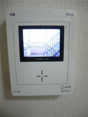モニター付きインターホン