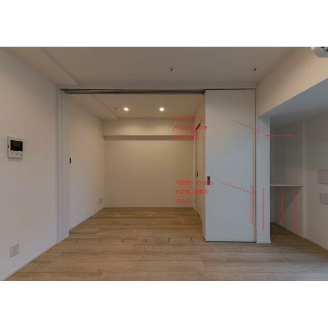 LDKに収納を追加致します（年内完工予定）