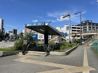 伝馬町駅　３番出口