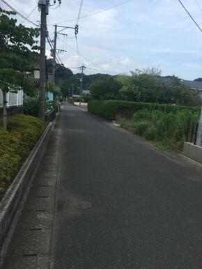 前面道路