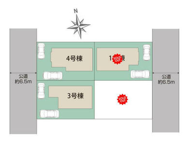 横浜市泉区緑園7丁目4区画 区画図