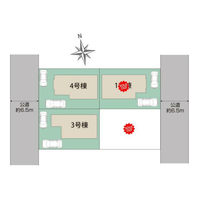横浜市泉区緑園7丁目4区画 区画図