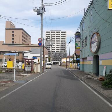 前面道路