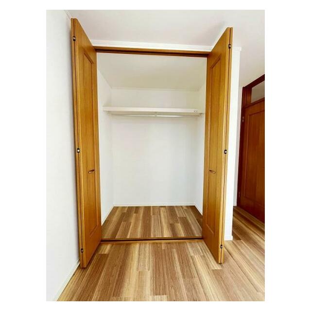 「2南西洋室」各お部屋にクローゼット付の物件です。