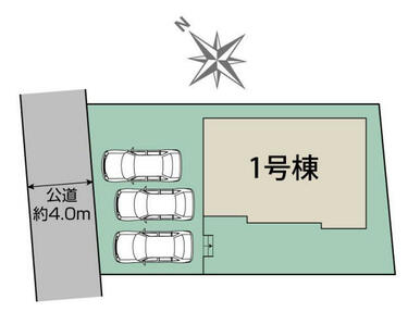 藤沢市打戻1棟 区画図