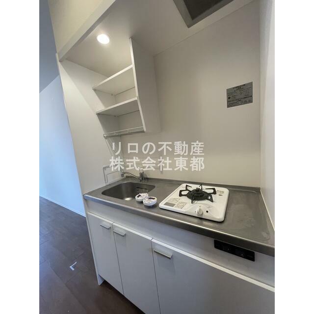 1口ガスコンロ設置済！お引越し後すぐにお料理できます☆