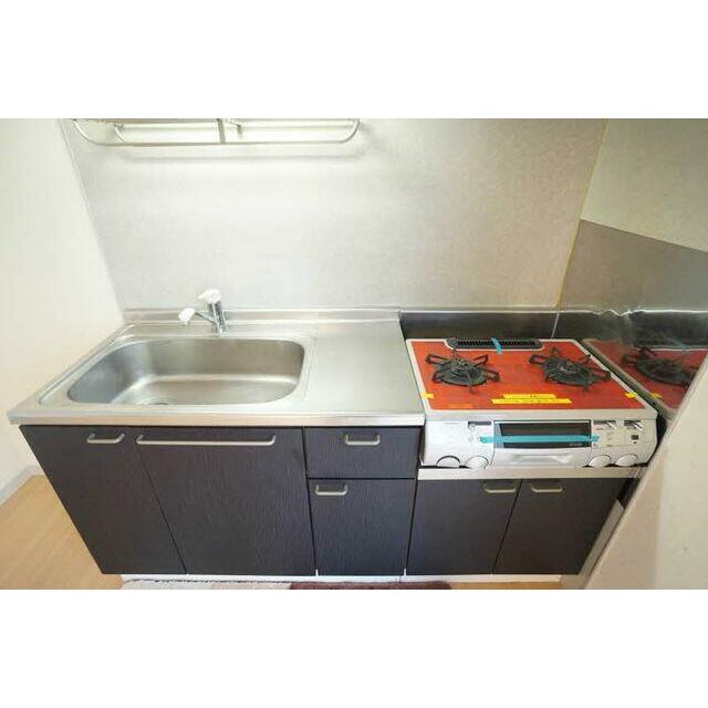 ※ガスコンロはサンプル品の為、お客様にてご用意願います。