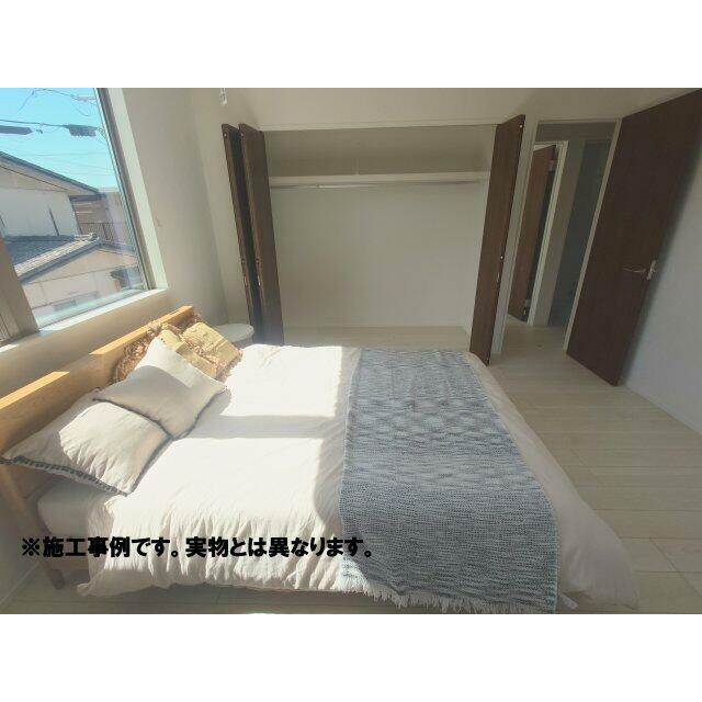 完成予想図 寝具や旅行バッグなども収納できスッキリと片付けることが可能な大容量収納クローゼットです。