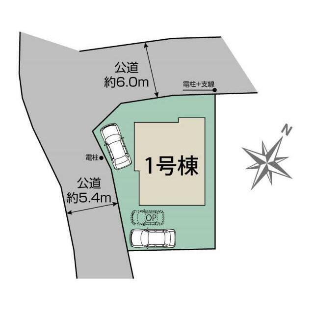 市川市国府台1丁目1棟 区画図