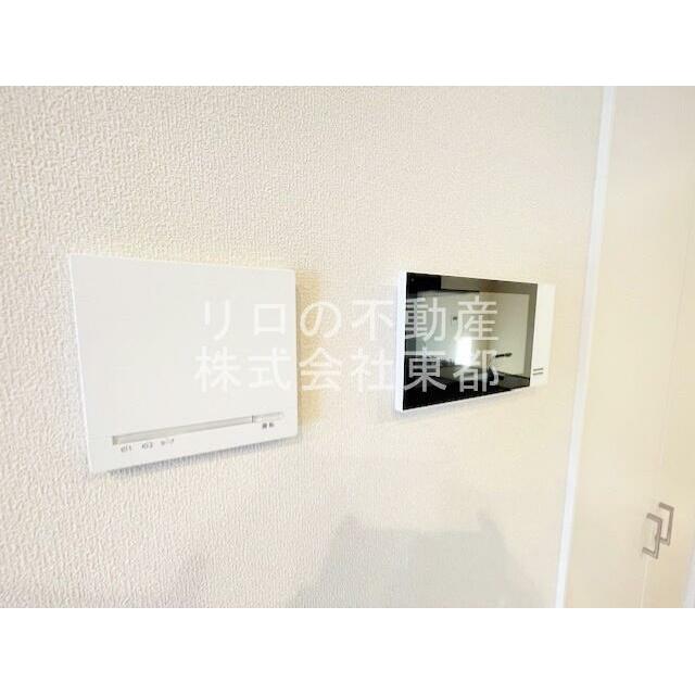 訪問者が一目で分かるＴＶモニタ付インターホンです！