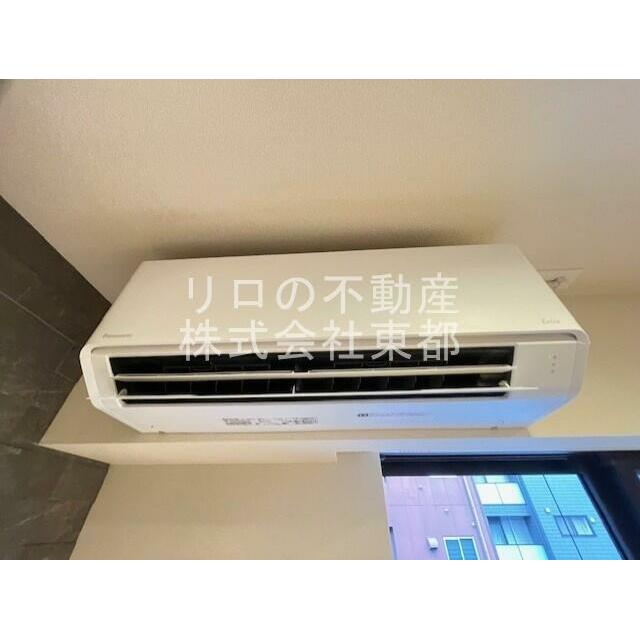 エアコン設置済みなので面倒な取り付け作業いりません♪