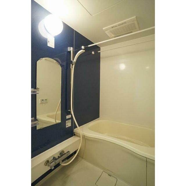 浴室はアクセントパネルを採用しております