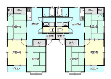 図面右側の間取りです