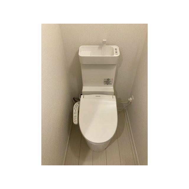 嬉しい温水洗浄便座付