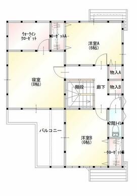 ２階平面図