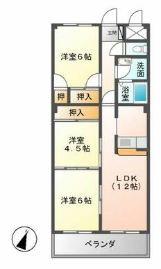 間取図(平面図)