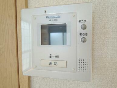 モニターつきインターフォン