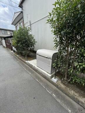 入居者専用ゴミボックス♪