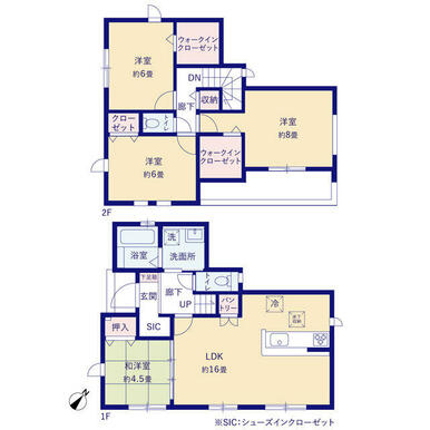 ☆2号棟間取り図☆