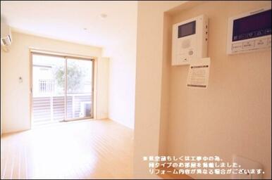 ※退室前もしくは工事中の為、同タイプのお部屋を掲載しました。リフォーム内容が異なる場合がございます。