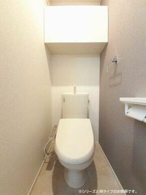 トイレもきれいです