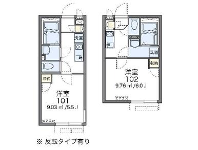 代表的な間取のため実際の間取とは異なる場合があります