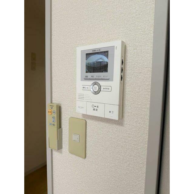 カラーモニター付きインターホンを設置