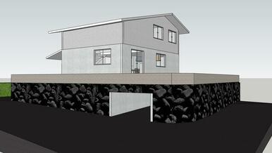 建築プラン（外観）※建築費用は別途必要です。