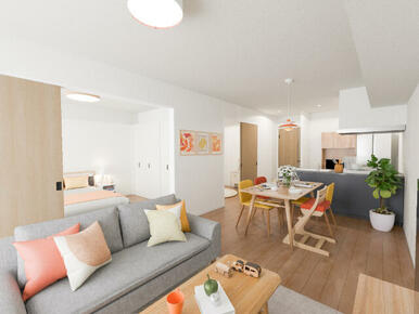 ※バーチャルインテリア・色味はナチュラル