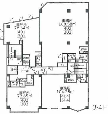 ★４０１号室の募集・間取り図と現況が異なる際は現況優先とします★