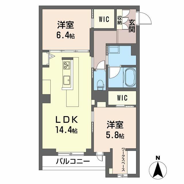 グランドセレニティ三郷中央 ００３０７ 2LDKの画像