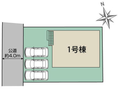 秦野市春日町1棟 区画図