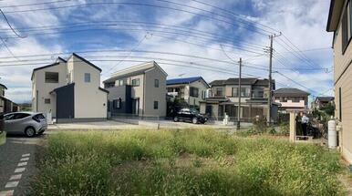１号棟　現地土地写真