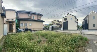 １号棟　現地土地写真