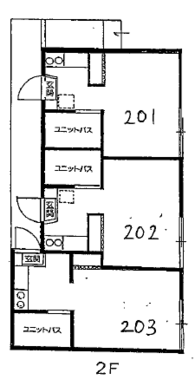 募集している部屋は２０３号室です。