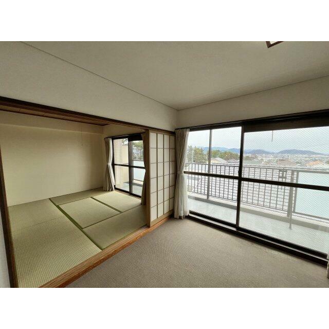 和室がひろがる居住スペース