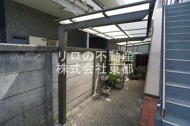 自転車置き場ございます、お出かけの際にも便利ですね。