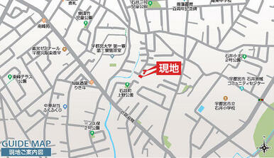 現地案内図