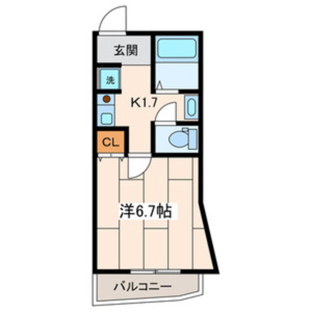 ラネージュ鷺沼 3階 1K